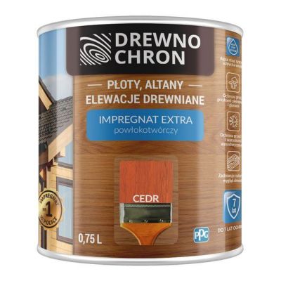 Impregnat Drewnochron Extra cedr 0,75 l