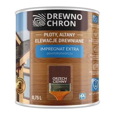 Impregnat Drewnochron Extra orzech ciemny 0,75 l