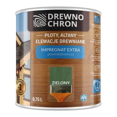 Impregnat Drewnochron Extra zielony 0,75 l