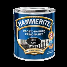 Farba Hammerite Prosto Na Rdzę –  czarna połysk 2,5l