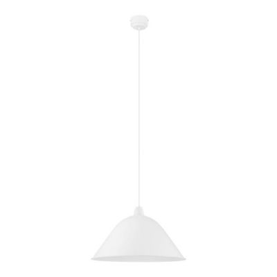 Lampa wisząca GoodHome Calume 1-punktowa E27 48 cm biała