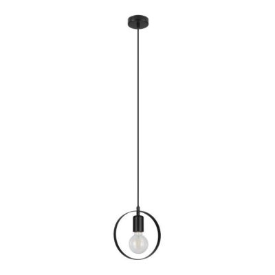 Lampa wisząca GoodHome Kaitains 1-punktowa E27 20 cm czarna