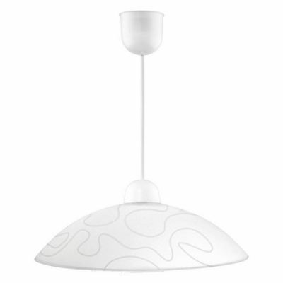 Lampa wisząca Malibu 1 x 60 W E27 biała