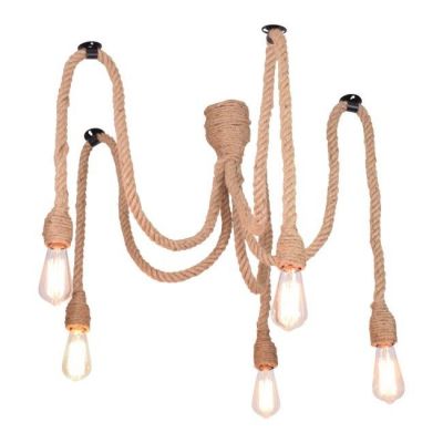 Lampa wisząca Rope Pajączek 5 x 12 W E27