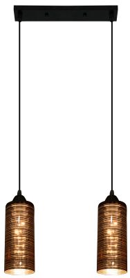 Lampa wisząca Zoya 6754/2 BL ELEM