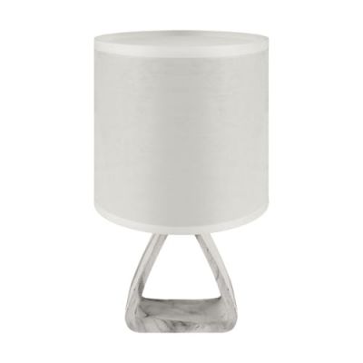 Lampka stołowa biała 40W ATENA E14 WHITE Ideus 04057