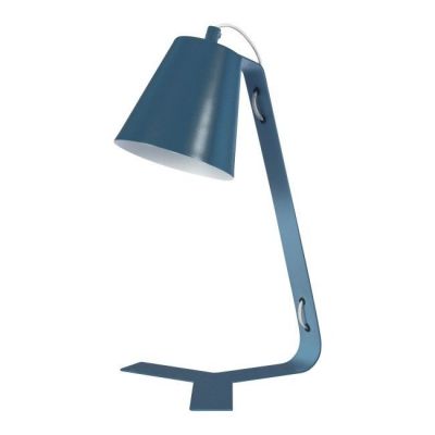 Lampa biurkowa GoodHome Bangoran E14 niebieska