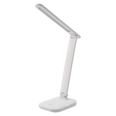 Lampka biurkowa LED 5W z regulacją światła i włącznikiem dotykowym biała ZET WHITE Ideus 03724