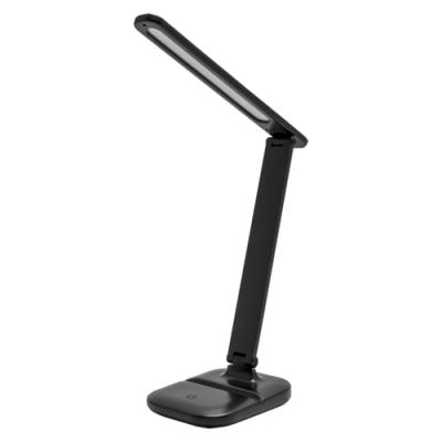 Lampka biurkowa LED 5W z regulacją światła i włącznikiem dotykowym czarna ZET BLACK Ideus 03725