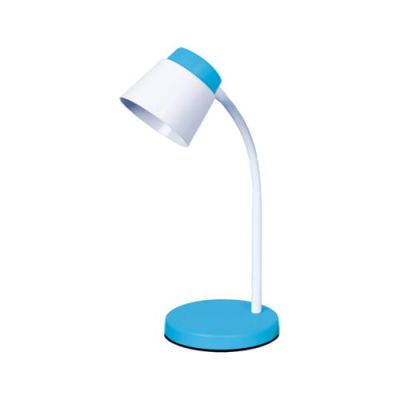 Lampka biurkowa LED 6,5W z regulacją światła i włącznikiem dotykowym niebieska ELMO BLUE 4500K Ideus 03198