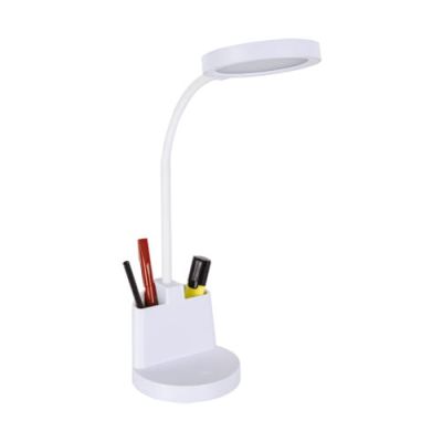 Lampka biurkowa LED 8W z regulacją światła i włącznikiem dotykowym biała LABOR WHITE Ideus 03823