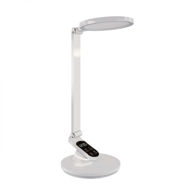 Lampka biurkowa LED 9W z regulacją światła i włącznikiem dotykowym biała RAGAS WHITE Ideus 04171