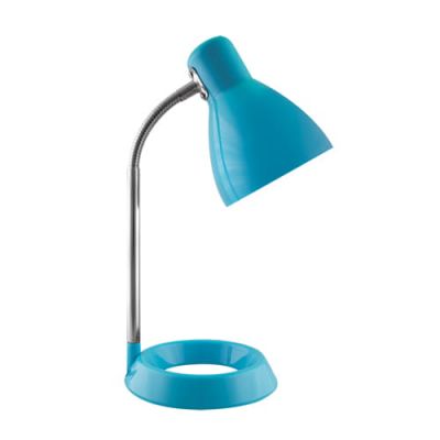 Lampka na biurko 15W niebieska KATI E27 BLUE Ideus 02859