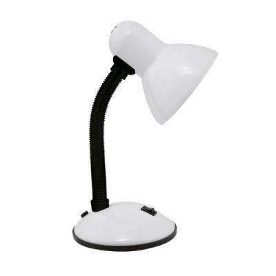 Lampka na biurko 40W biała TOLA E27 WHITE Ideus 02849