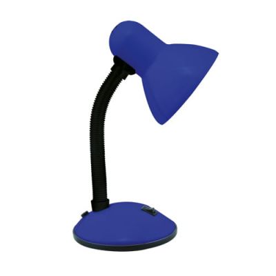 Lampka na biurko 40W niebieska TOLA E27 BLUE Ideus 02851