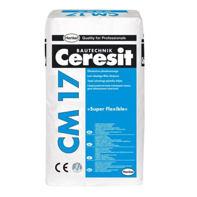 Ceresit CM 17  5kg  - klej do płytek elastyczny i odkształcalny C2TE S1 Super Flexible