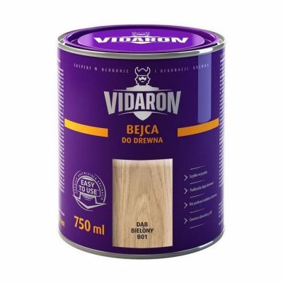 Bejca do drewna Vidaron dąb bielony 0,75 l