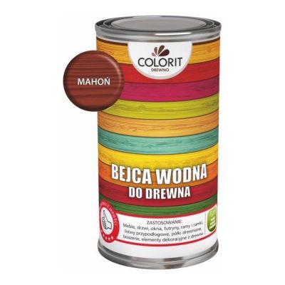 Bejca wodna Colorit Drewno mahoń 0,5 l