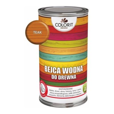 Bejca wodna Colorit Drewno teak 0,5 l