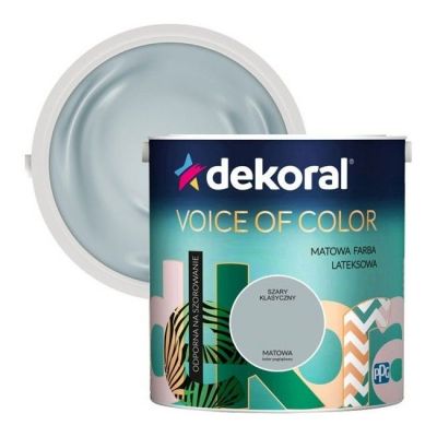 Farba Dekoral Voice of Color szary klasyczny 2,5 l
