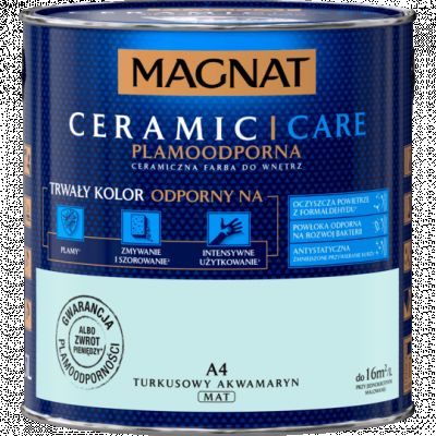 Farba do wnętrz Ceramic Care 2,5 L turkusowy akwamaryn MAGNAT