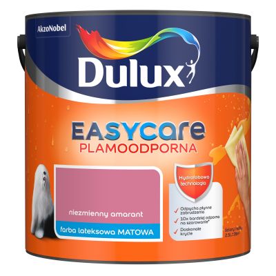 Farba do wnętrz EasyCare 2,5 L niezmienny amarant DULUX