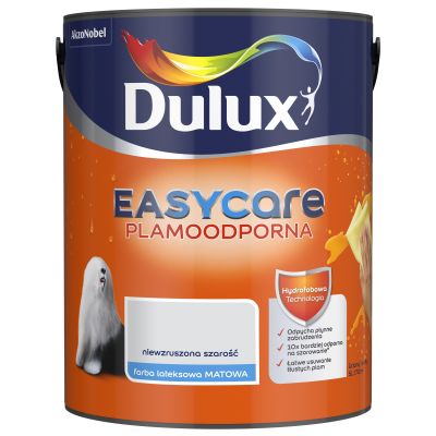 Farba do wnętrz EasyCare 5 L niewzruszona szarość DULUX