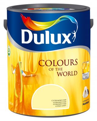 Farba do wnętrz Kolory Świata 5 L cytrynowy sad DULUX