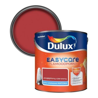 Farba Dulux EasyCare pogłębiony czerwony 2,5 l