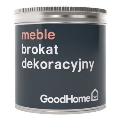 Brokat dekoracyjny GoodHome Meble srebrny 50 g