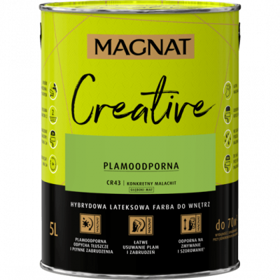 Farba hydrofobowa Creative 5 L konkretny malachit MAGNAT