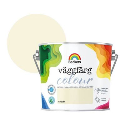 Farba lateksowa Beckers Vaggfarg Colour smooth 2,5 l