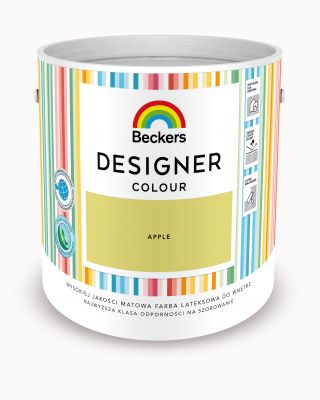 Farba lateksowa Designer Colour Apple 2,5 L BECKERS