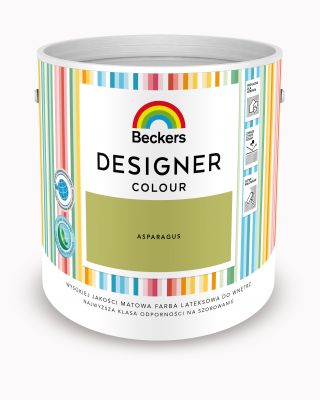 Farba lateksowa Designer Colour Asparagus 2,5 L BECKERS