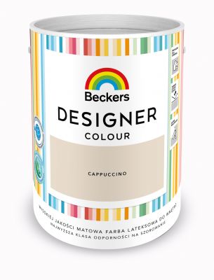 Farba lateksowa Designer Colour Cappuccino 5 L BECKERS
