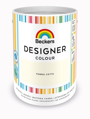 Farba lateksowa Designer Colour Panna Cotta 5 L BECKERS