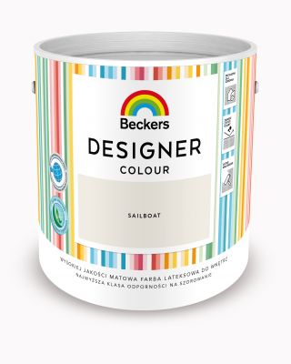 Farba lateksowa Designer Colour Sailboat 2,5 L BECKERS