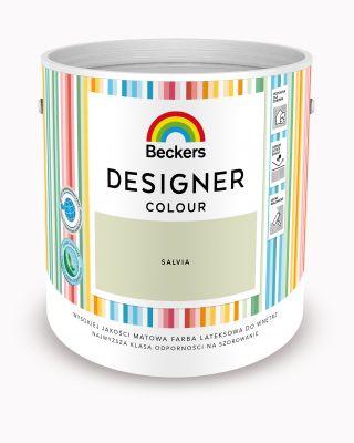 Farba lateksowa Designer Colour Salvia 2,5 L BECKERS