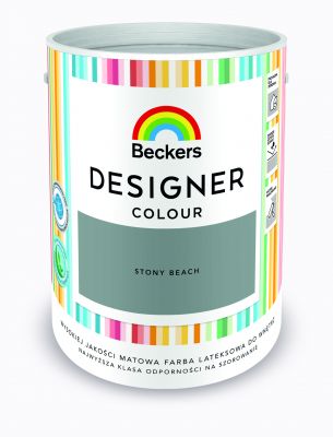 Farba lateksowa Designer Colour Stony Beach 5 L BECKERS