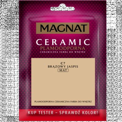 Tester farba ceramiczna brązowy jaspis 30 ml MAGNAT CERAMIC