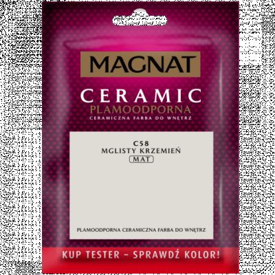 Tester farba ceramiczna mglisty krzemień 30 ml MAGNAT CERAMIC