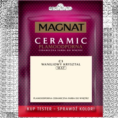 Tester farba ceramiczna waniliowy kryształ 30 ml MAGNAT CERAMIC