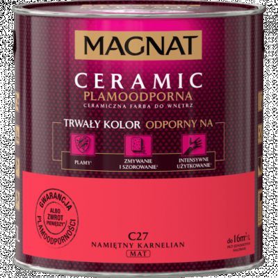 Farba ceramiczna 2,5 L namiętny karnelian MAGNAT CERAMIC