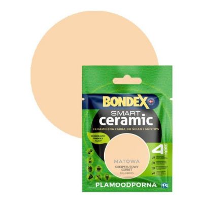 Tester farby Bondex Smart Ceramic grejpfrutowy sorbet 40 ml