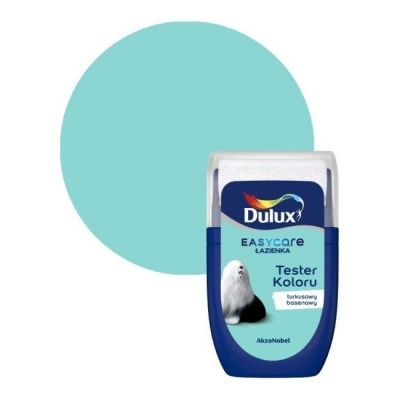 Tester farby Dulux EasyCare Łazienka turkusowy basenowy 30 ml