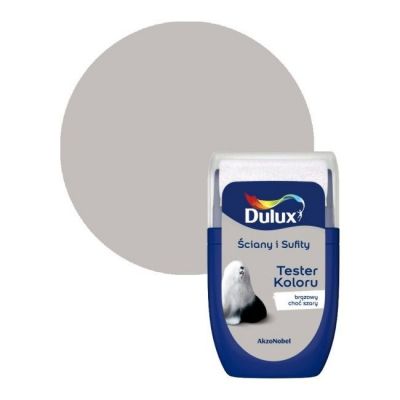 Tester farby Dulux Ściany i Sufity brązowy choć szary 0,03 l