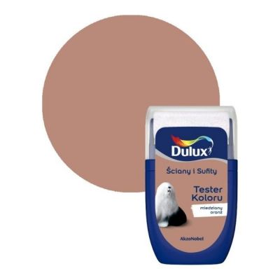 Tester farby Dulux Ściany i Sufity miedziany oranż 0,03 l