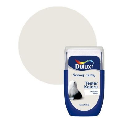 Tester farby Dulux Ściany i Sufity perłowy biały 0,03 l