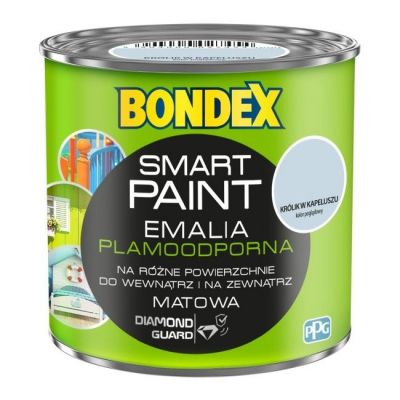 Emalia akrylowa Bondex Smart Paint królik w kapeluszu 0,2 l