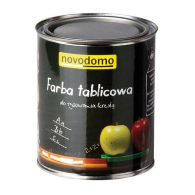 Farba tablicowa Novodomo 0,75 l czarna